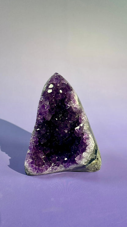 Small Uruguayan Amethyst Cut Base – Option E
