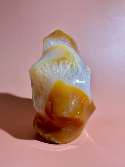 Carnelian Flame – Option J | Motivation, Confidence & Grounding Crystal