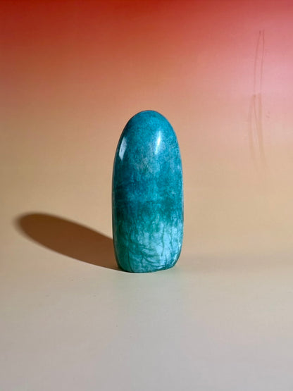 Amazonite Standing Freeform Option C | One-of-a-Kind Harmony Crystal