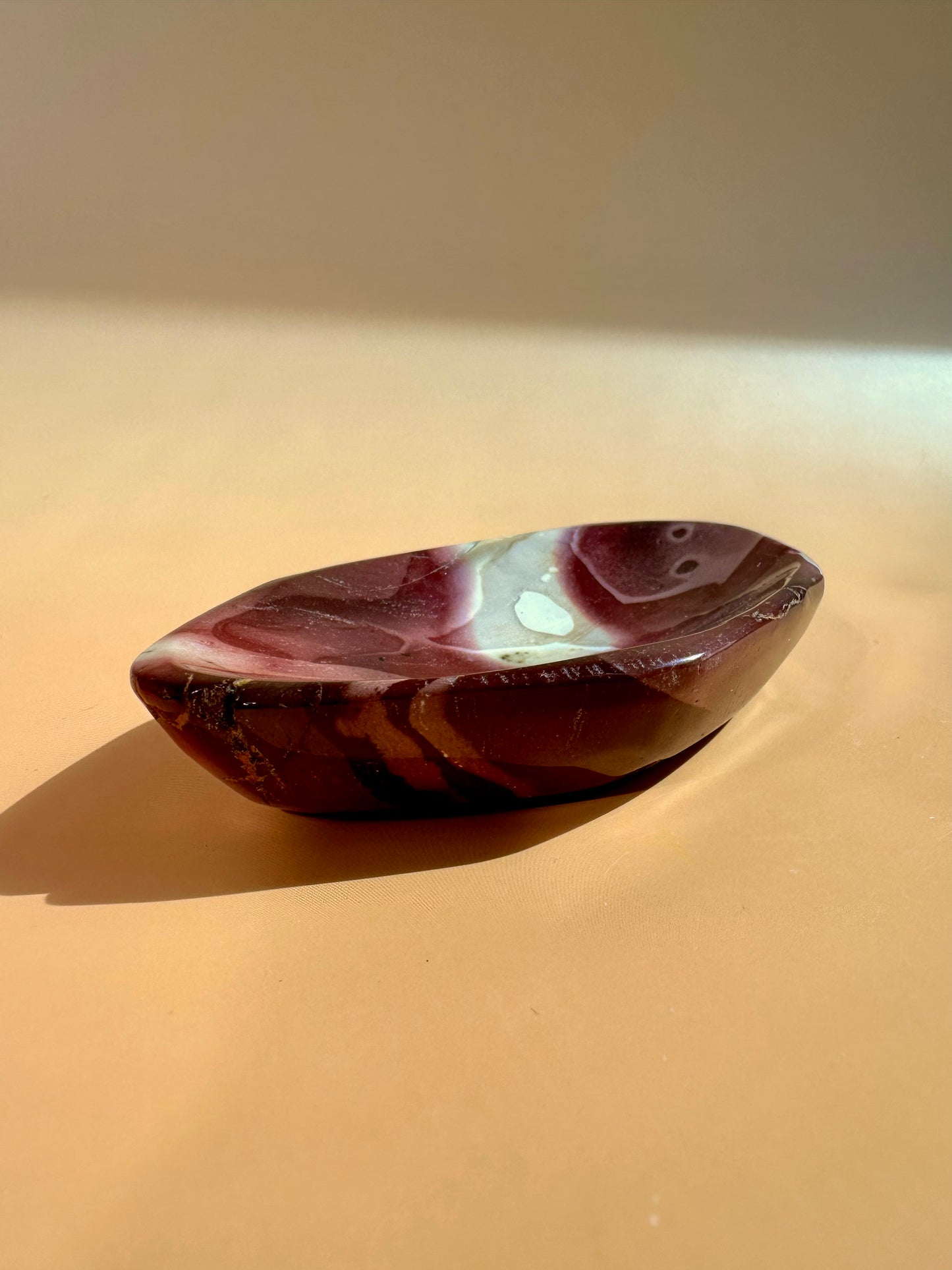 Irregular Mookaite Jasper Dish – Option A | Grounding, Courage & Adventure Energy