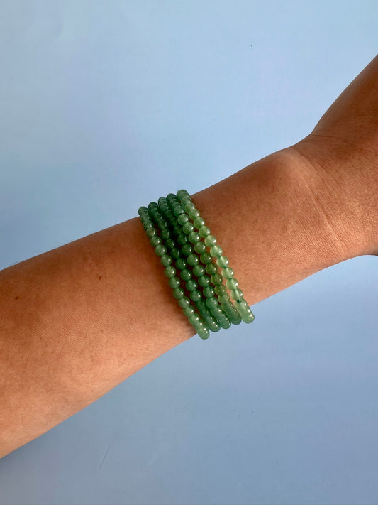 4mm Green Aventurine Bracelet