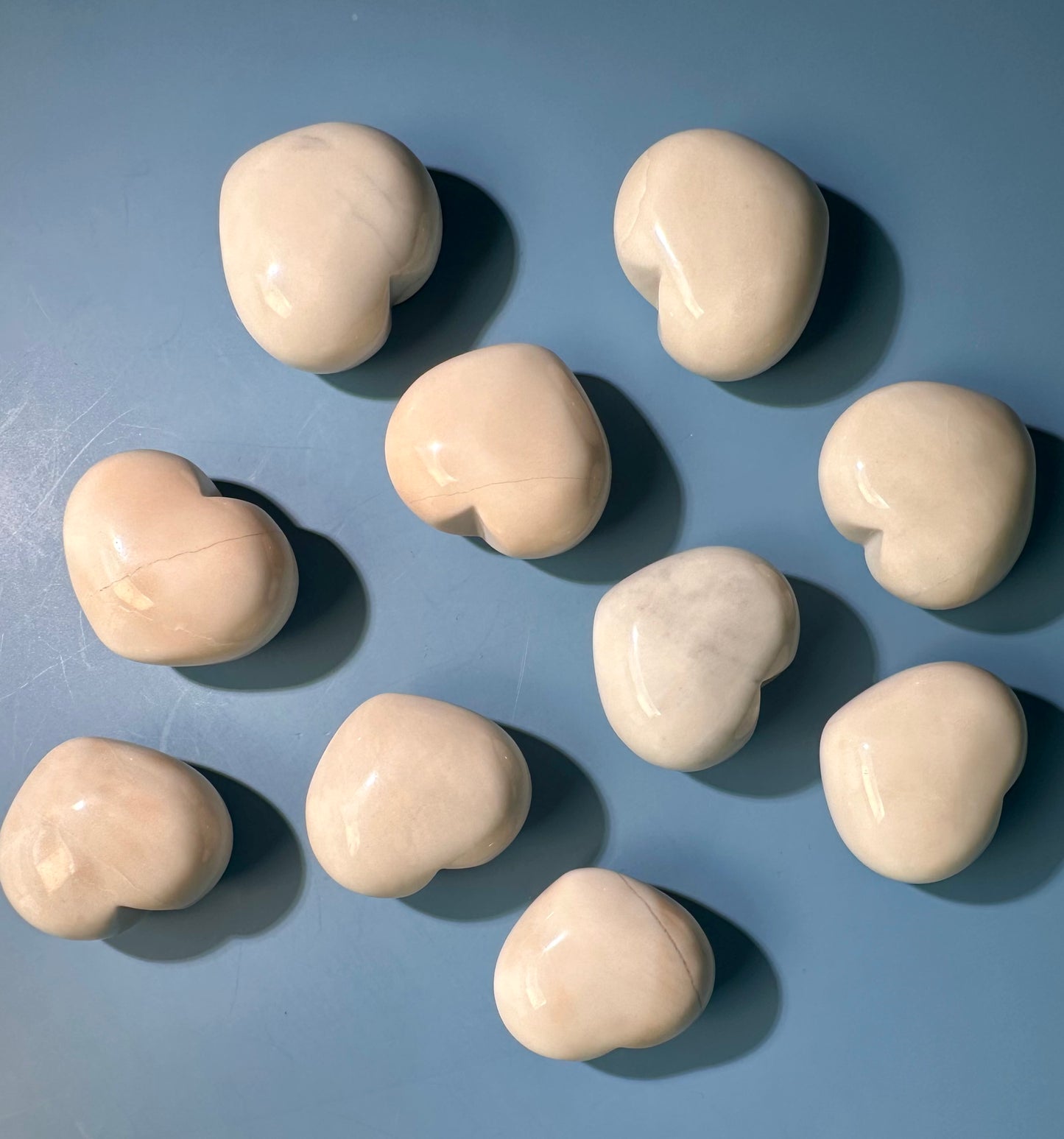 Small White Jade Heart