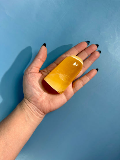 Orange Calcite Freeform - Option  C