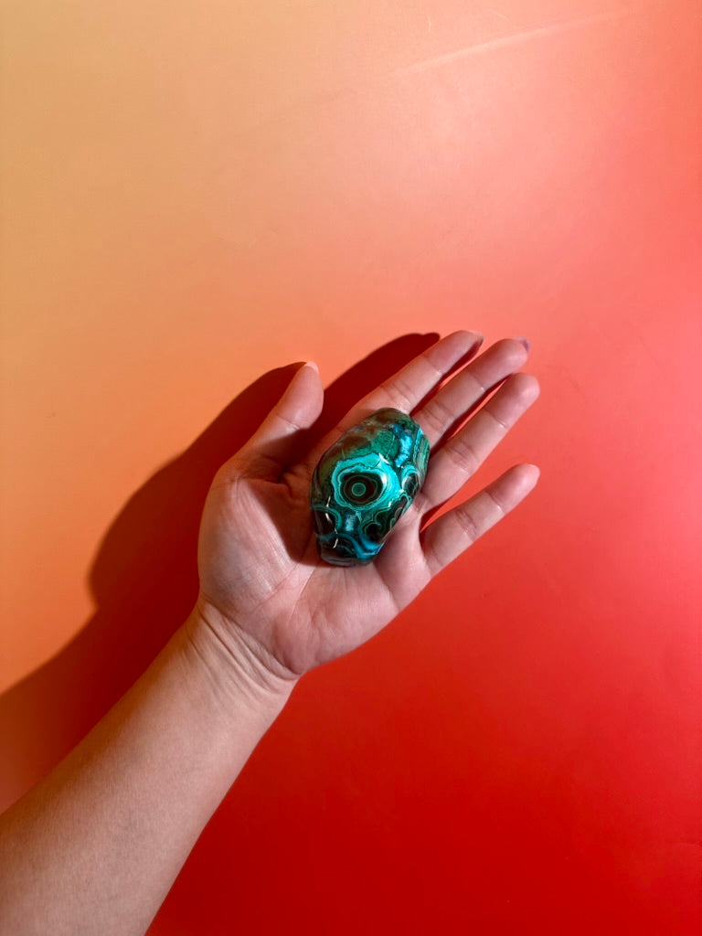 Malachite Chrysocolla Malacolla Polished Specimen Option D | Congo Collector Crystal