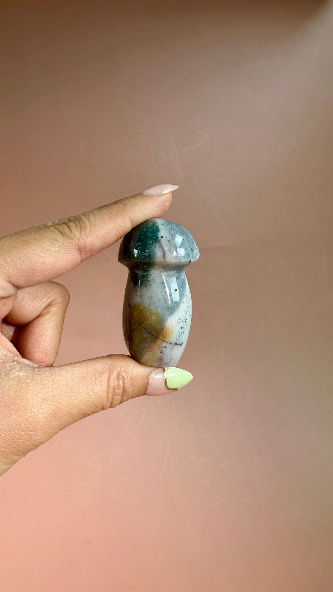 Small Sea Jasper Mushroom – Option B