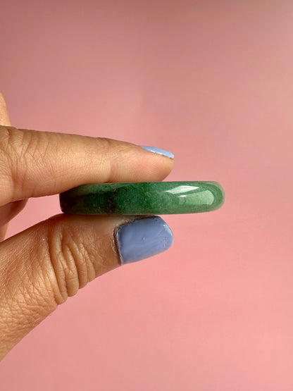 Green Aventurine Flat Palm