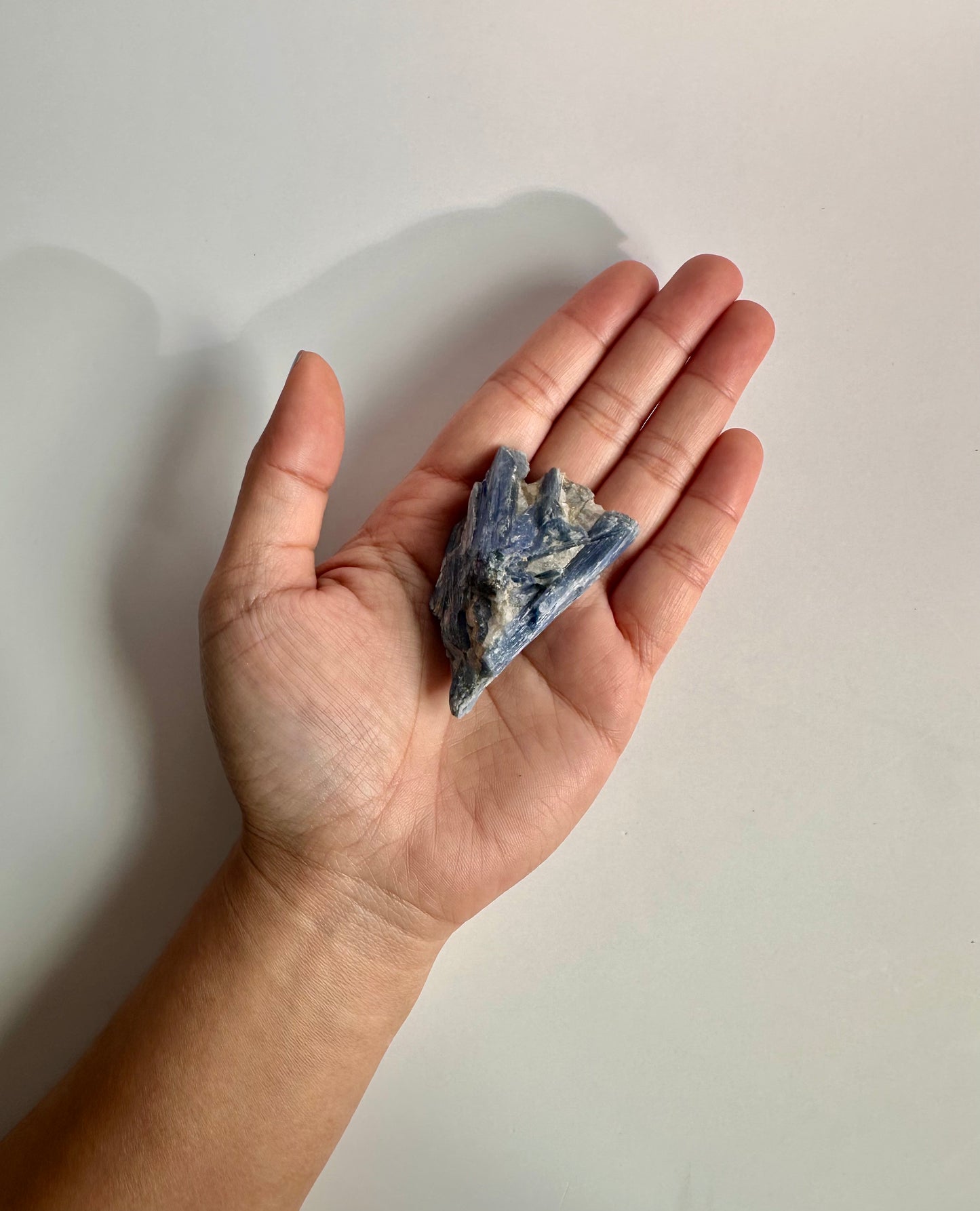 Kyanite in Quartz Cluster - B