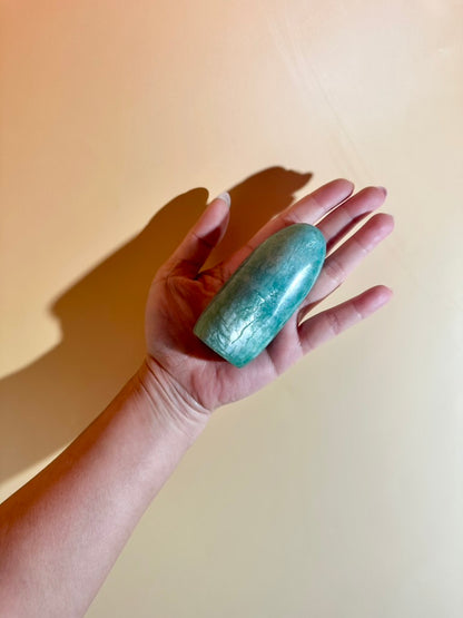 Amazonite Standing Freeform Option C | One-of-a-Kind Harmony Crystal