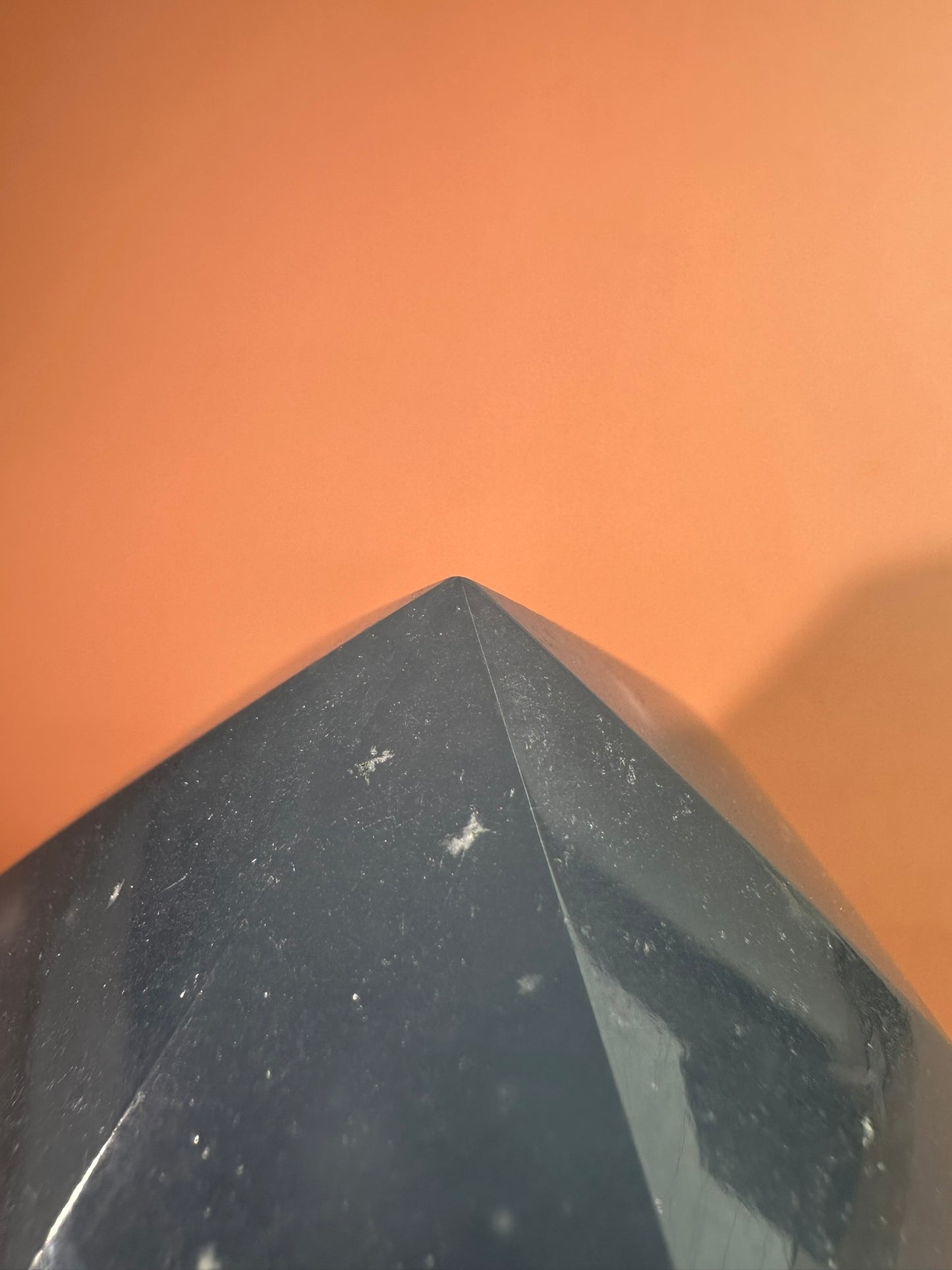 Large Peruvian Snowflake Angelite Tower - D