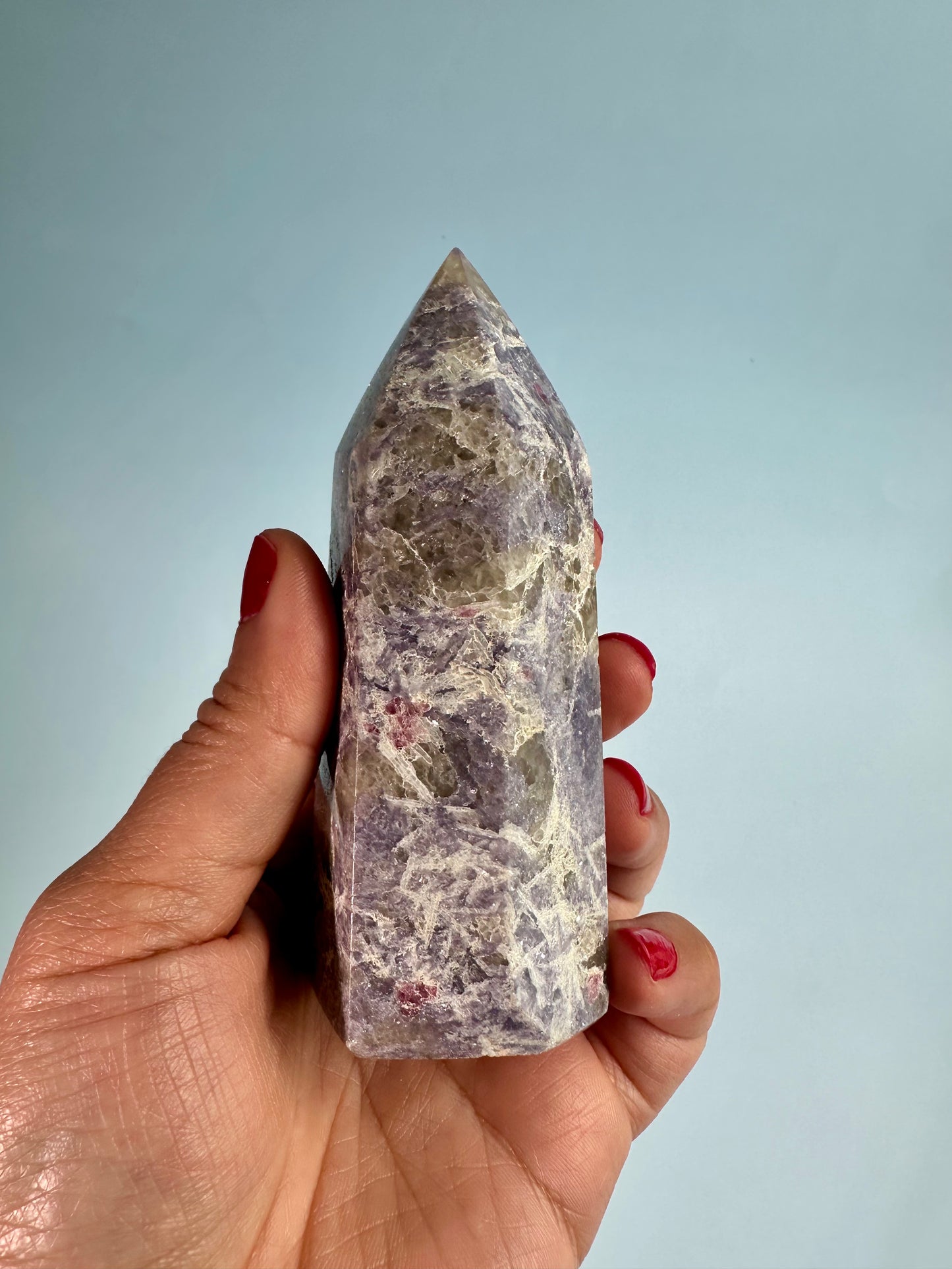 Lepidolite Tower