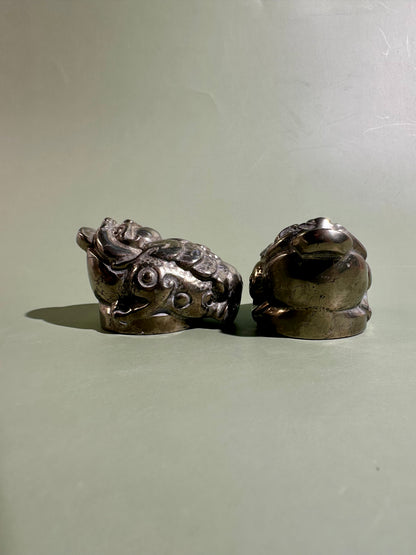 Pyrite Money Toad | Intuitively Chosen Wealth, Success & Protection Energy