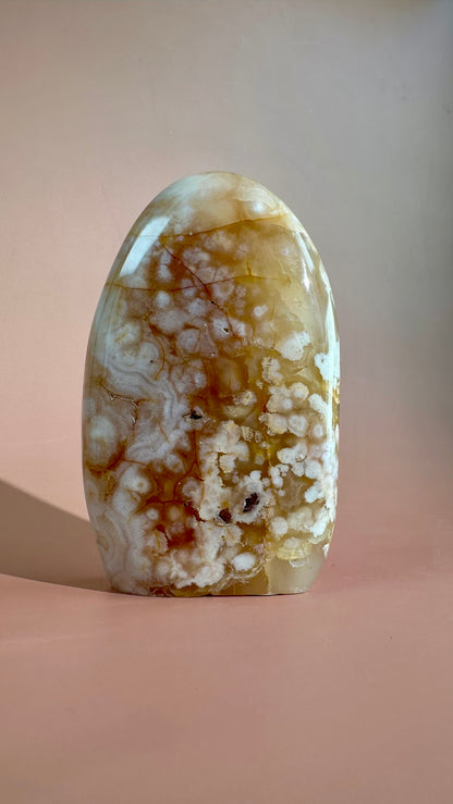 Flower Agate Freeform – Option G