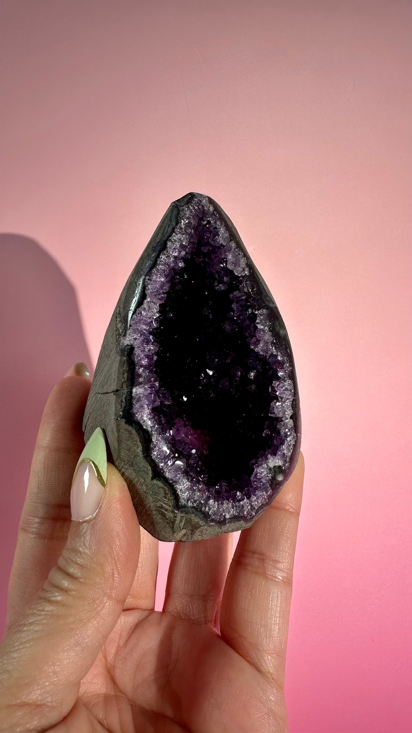 Small Uruguayan Amethyst Cut Base – Option G