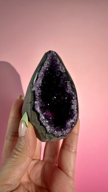 Small Uruguayan Amethyst Cut Base – Option G