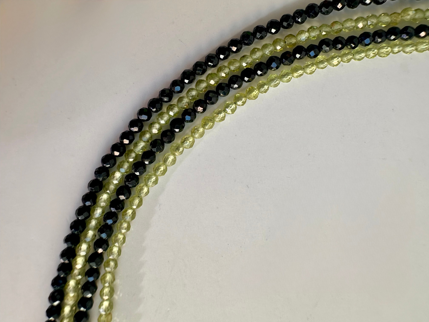 2mm Faceted Sapphire Bracelet with 925 Silver Adjustable Extender