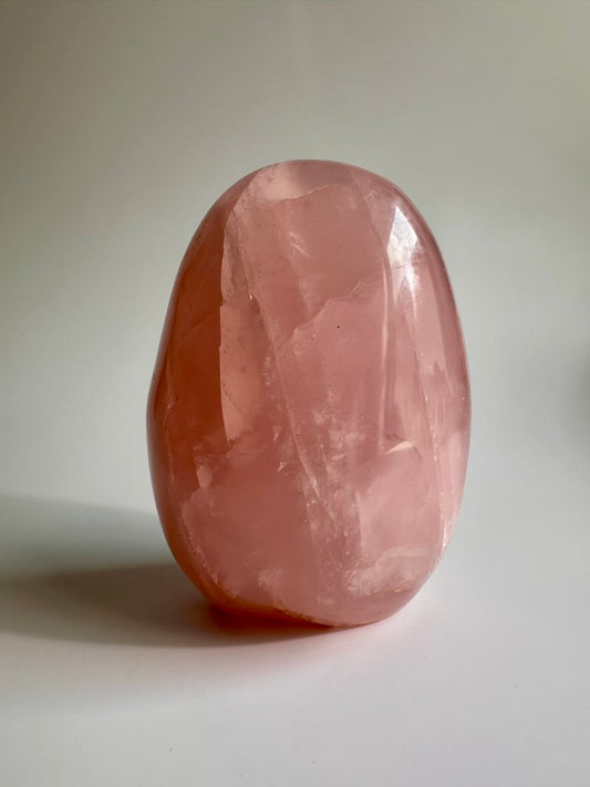 Large Rose Quartz Standing Freeform