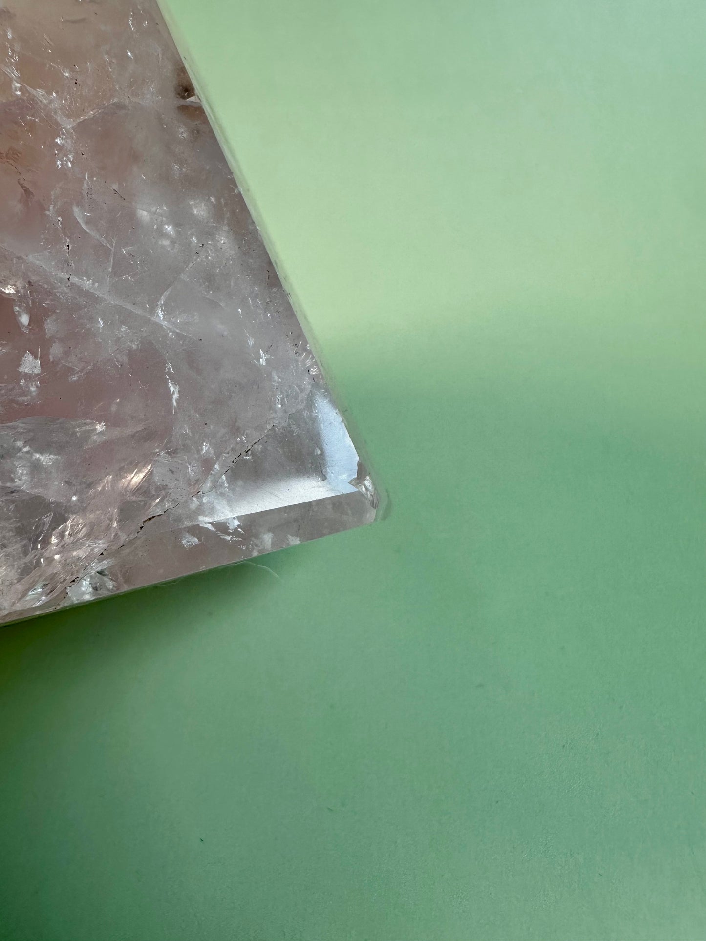 Perfectly Imperfect Rose Quartz Tower Misfit - C