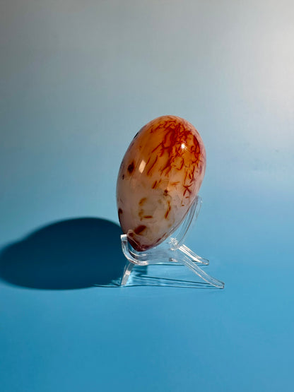 Carnelian Heart – Option D | Empowerment, Vitality & Self-Confidence Crystal