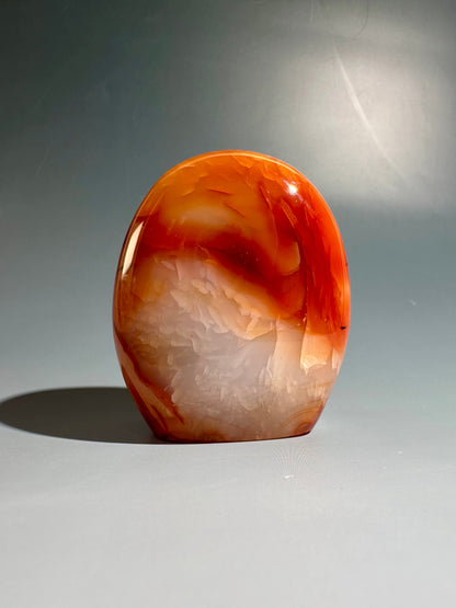 Carnelian Standing Freeform – Option F | Collector Crystal, Passion & Courage Energy