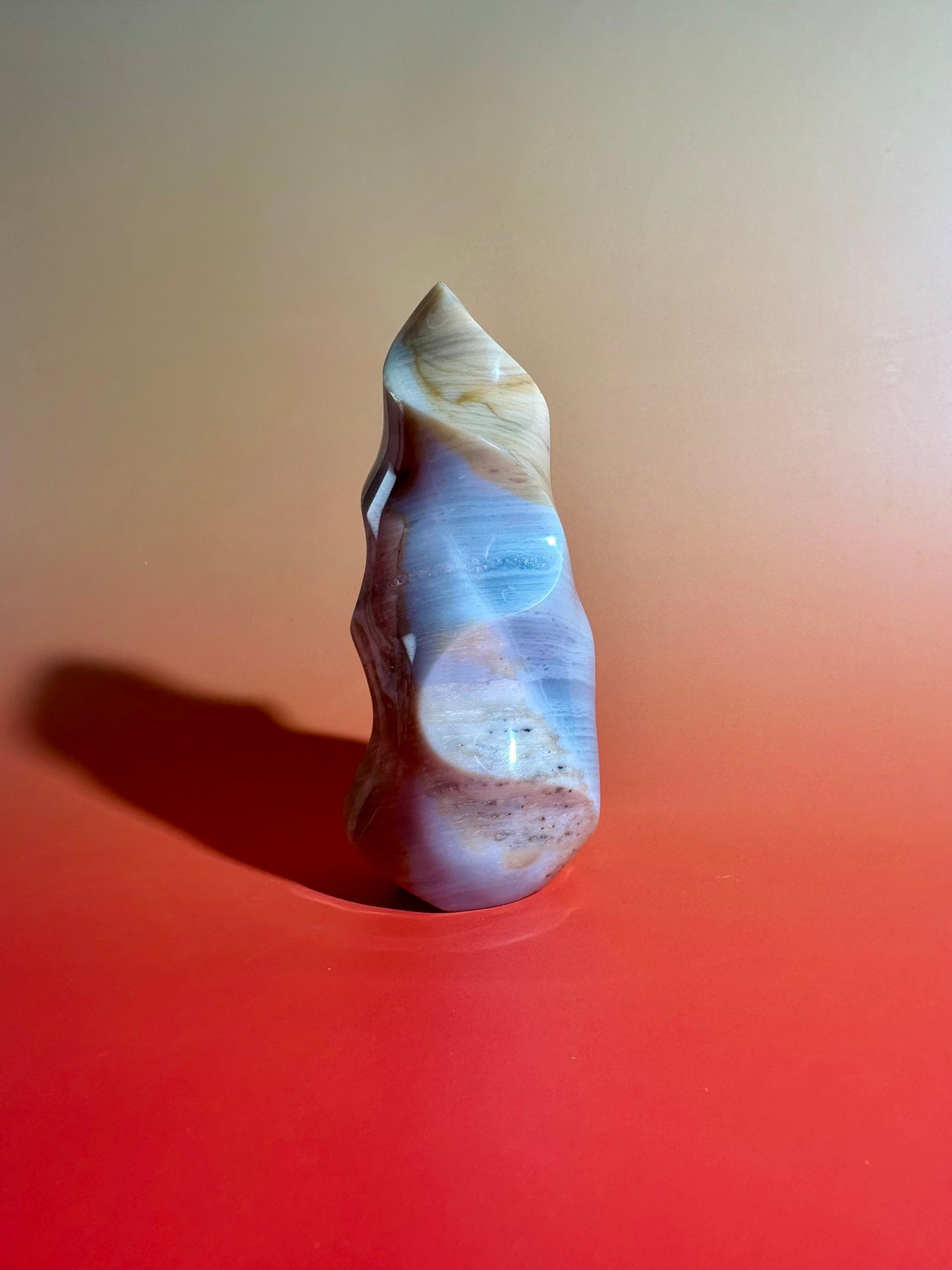 Sea Jasper Flame Option C | One-of-a-Kind Polished Ocean Jasper Style Crystal