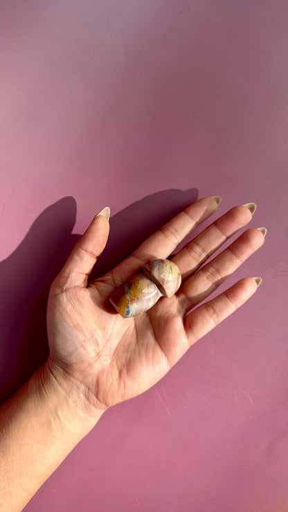 Small Sea Jasper Mushroom – Option C