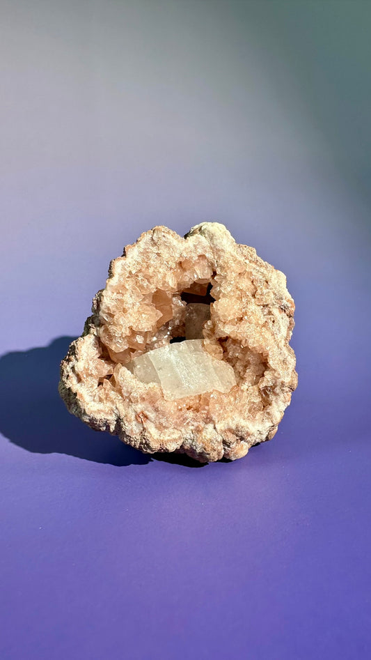 Pink Amethyst Geode Cluster – Option C