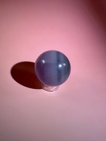 Lavender Green Fluorite Sphere – Option D