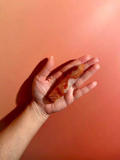 Carnelian Tower Option C | Vitality, Courage & Creative Energy Crystal