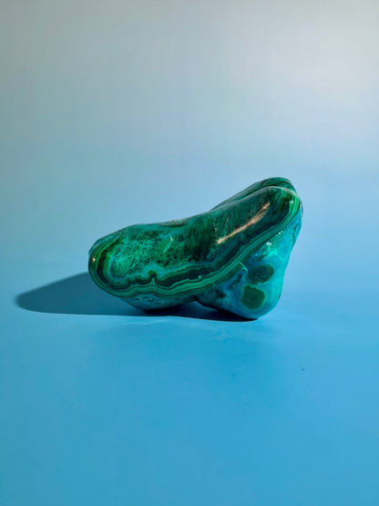 Malachite Chrysocolla Malacolla Polished Specimen Option G | Congo Collector Mineral