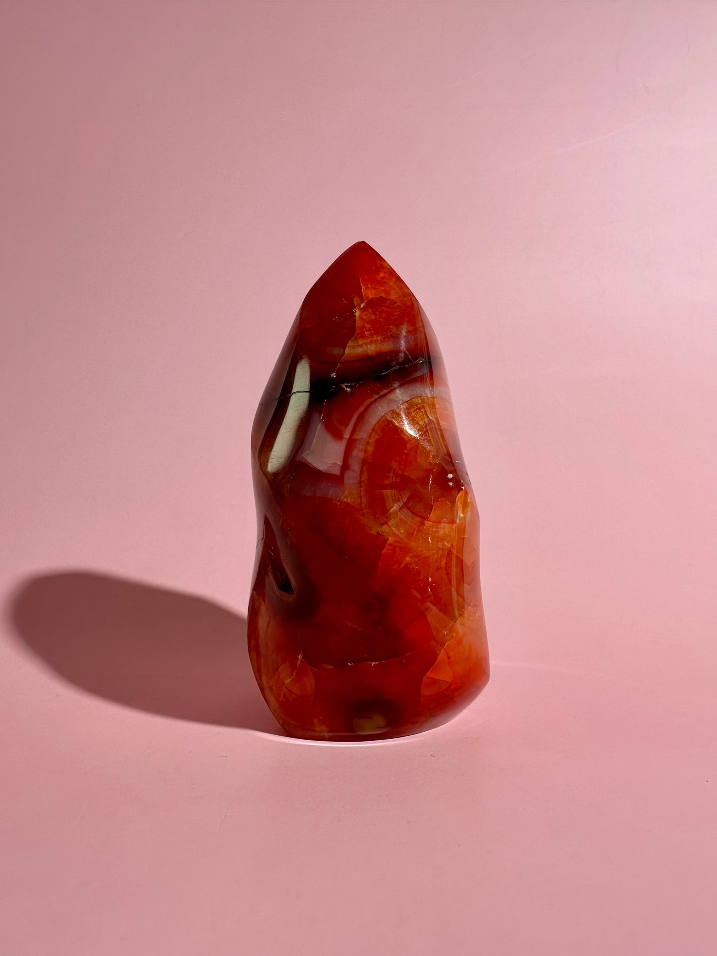 Carnelian Flame – Option M | Courage, Success & Empowerment Crystal