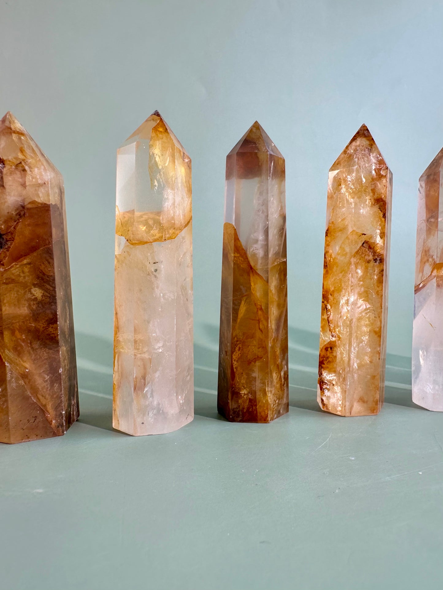 Golden Healer Quartz Tower | Intuitively Chosen Healing, Abundance & Positive Energy