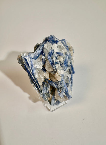 Kyanite in Quartz Cluster - E
