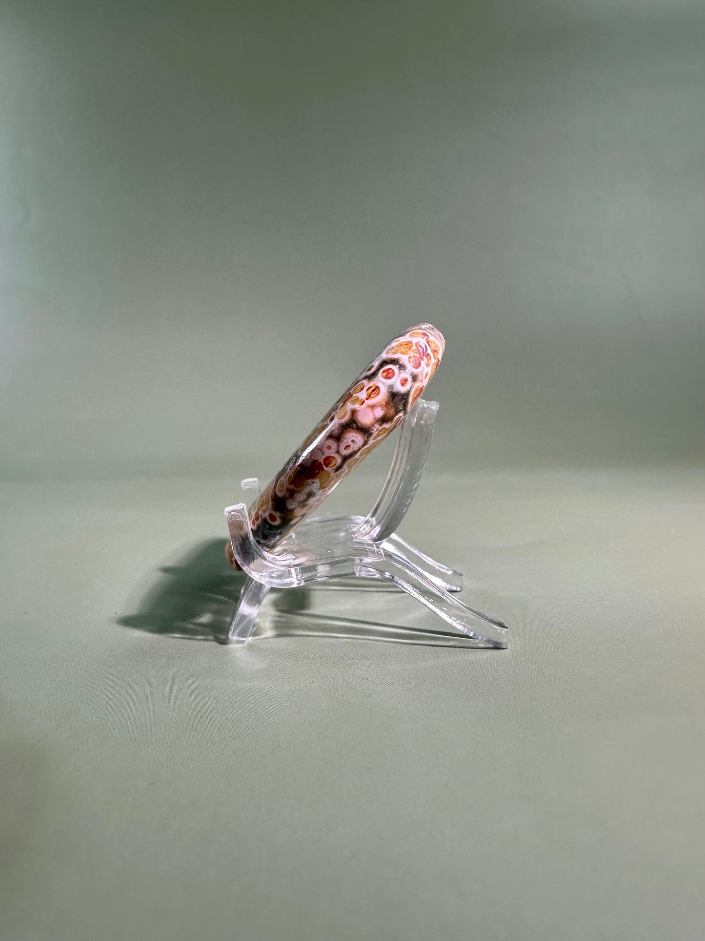 Ocean Jasper Heart Carving – G