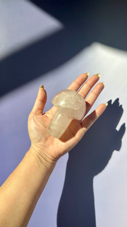 Rose Quartz Mushroom – Option C