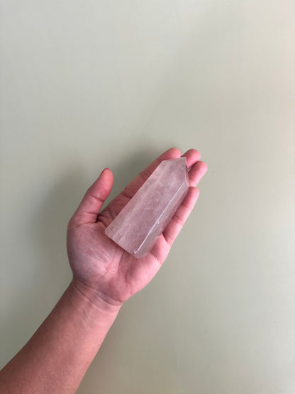 Medium Rose Quartz Tower