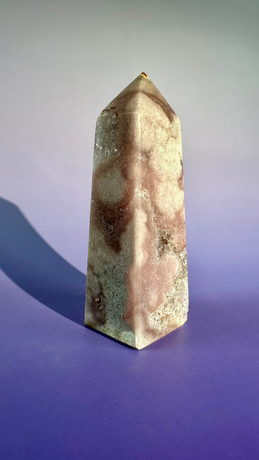 Pink Amethyst Obelisk – Option D