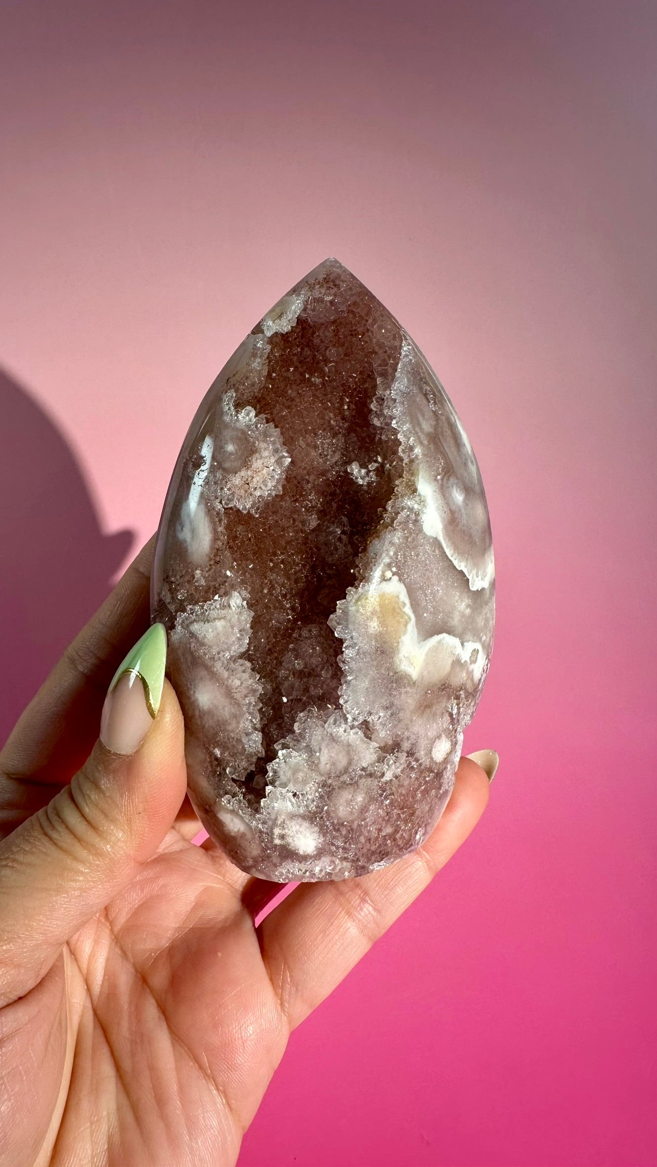 Pink Amethyst Flame – Option F