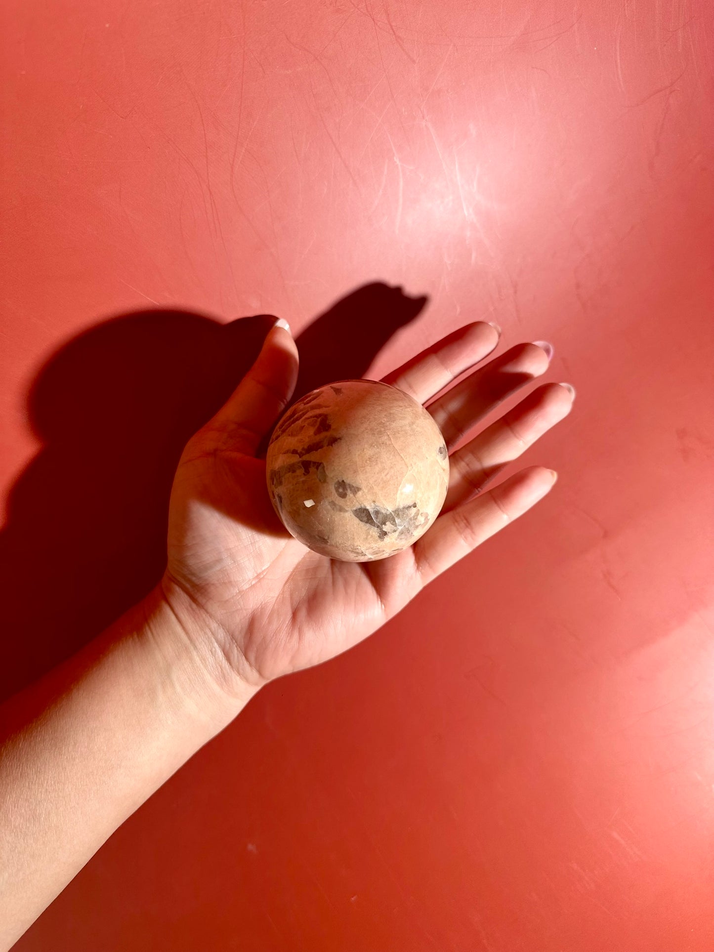 Graphic Feldspar Sphere – Option F | Harmony, Transformation & Collector Sphere