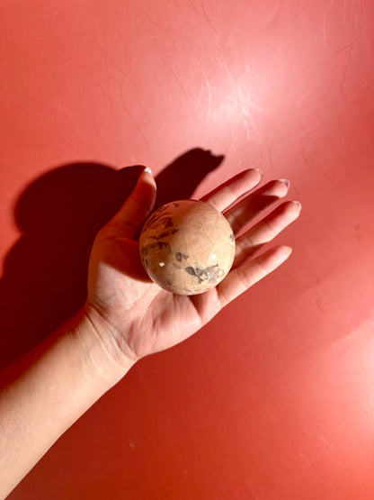 Graphic Feldspar Sphere – Option F | Harmony, Transformation & Collector Sphere