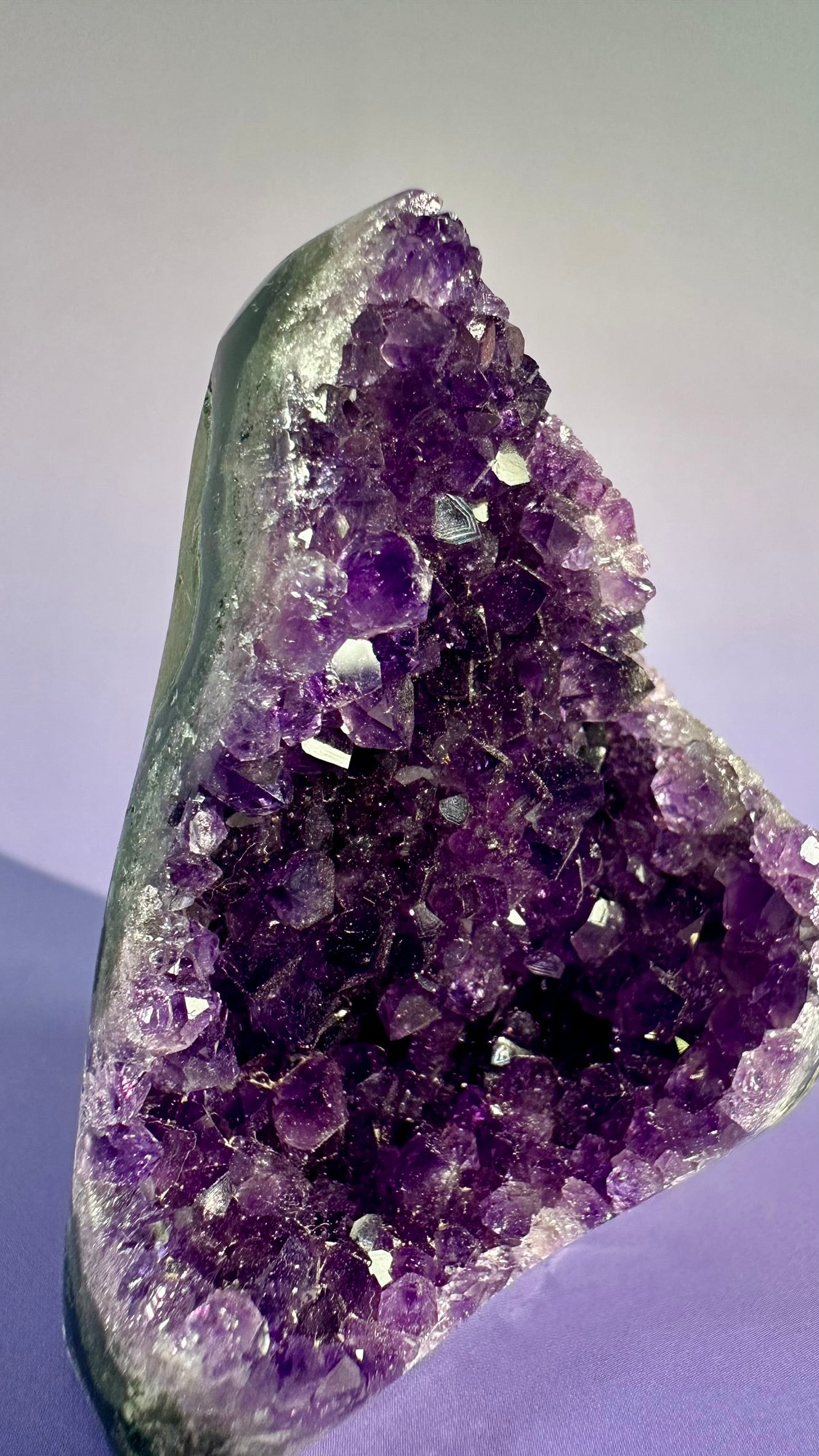 Small Uruguayan Amethyst Cut Base – Option E