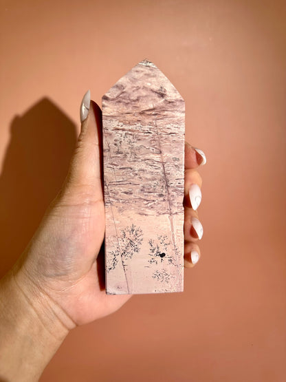 Pink Picture Jasper Tower – Option E