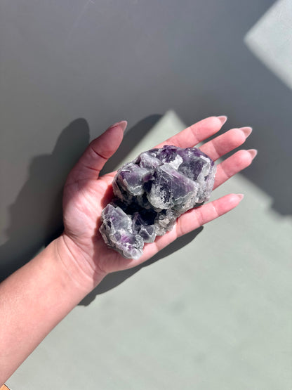 Green & Purple Fluorite Specimen – Option A