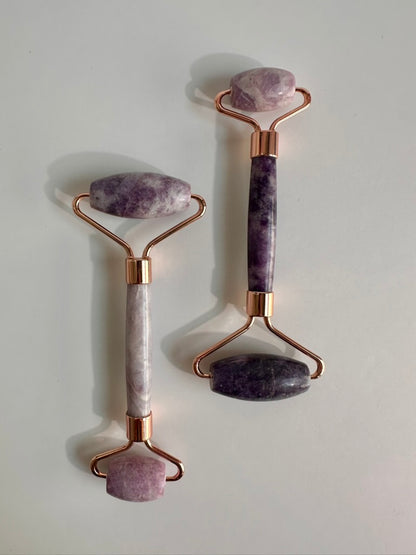 Lepidolite Gua Sha Facial Roller