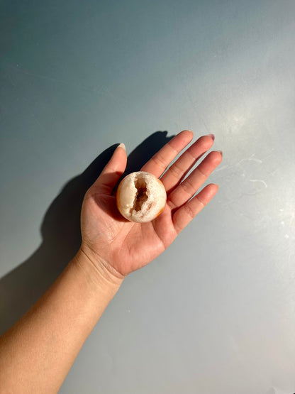 Carnelian Sphere – Option H | Abundance, Creativity & Joy Crystal