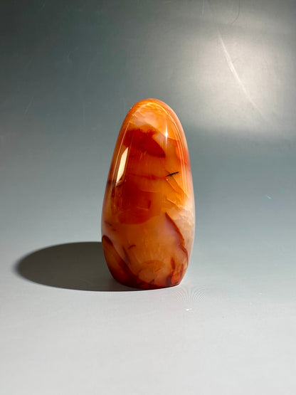 Carnelian Standing Freeform – Option F | Collector Crystal, Passion & Courage Energy