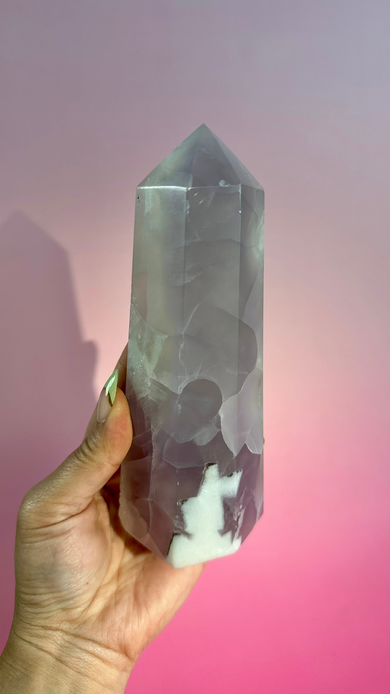 Lavender Fluorite Tower