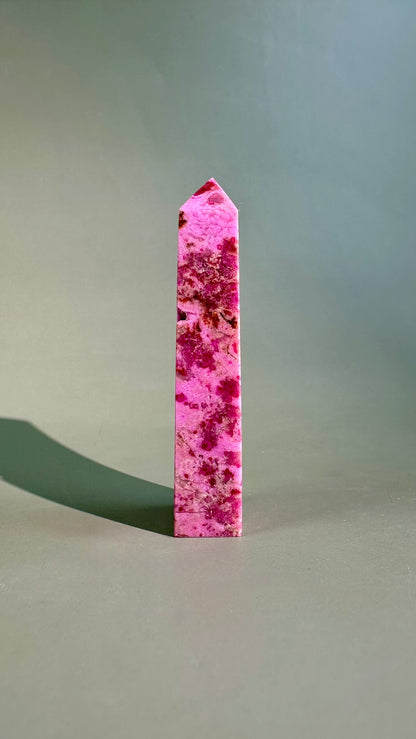 Cobaltoan Calcite Tower – Option A