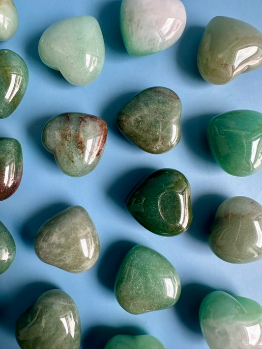 Mini Green Aventurine Heart