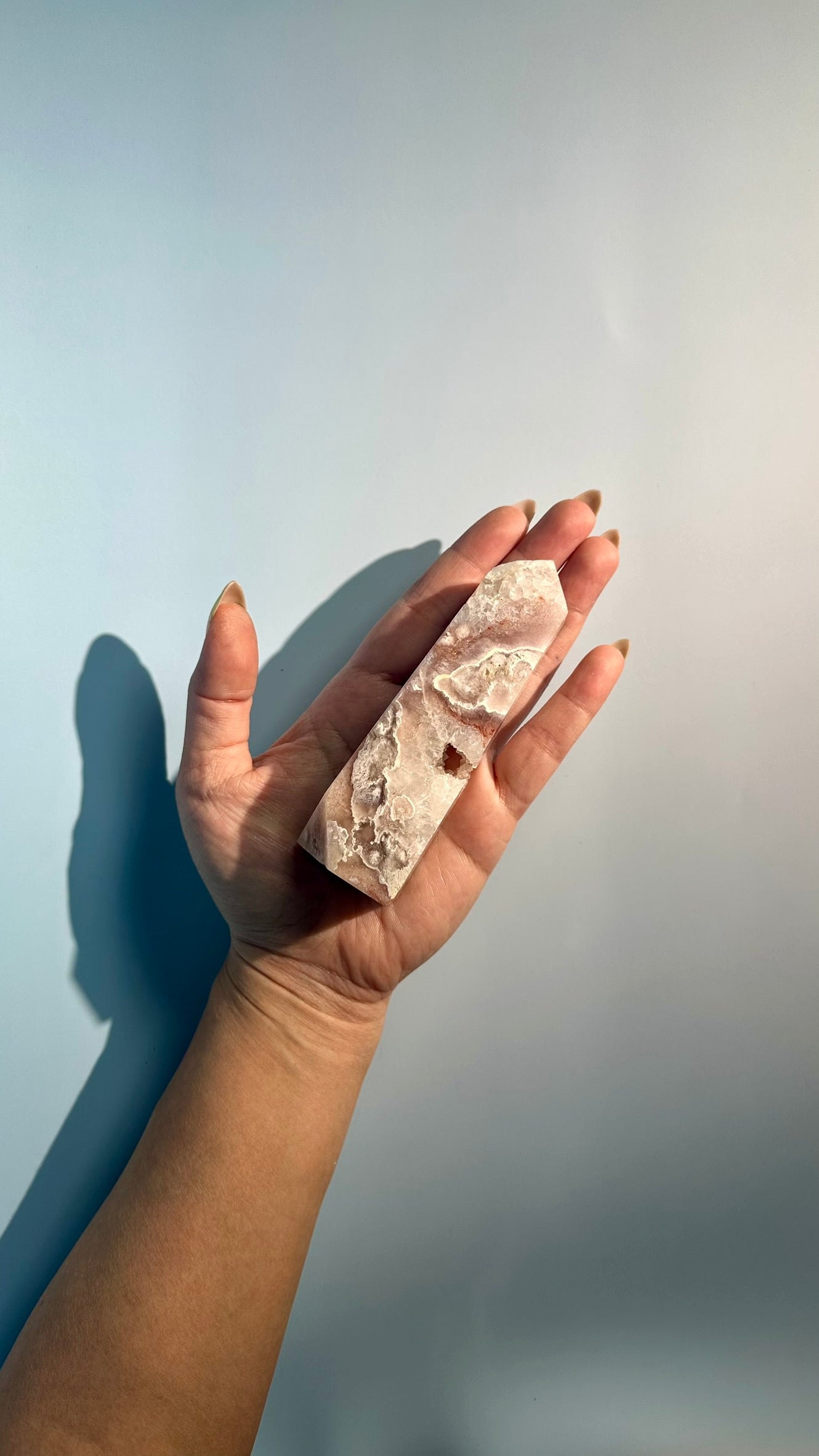Pink Amethyst Obelisk – Option C