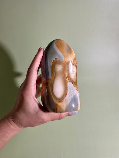 Polychrome Jasper Standing Freeform Option N | Premium One-of-a-Kind Crystal